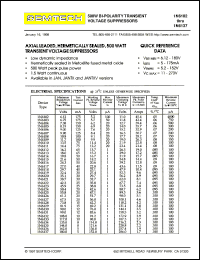 datasheet for 1N6137 by Semtech Corporation
