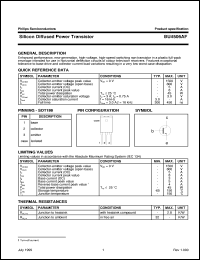 datasheet for BU4506AF by Philips Semiconductors