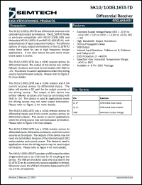 datasheet for SK100EL16TADT by Semtech Corporation