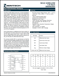 datasheet for SK100EL15WD by Semtech Corporation
