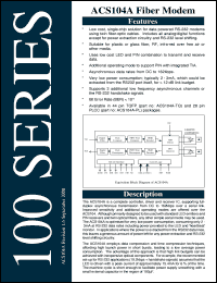 datasheet for ACS104A-PL by Semtech Corporation