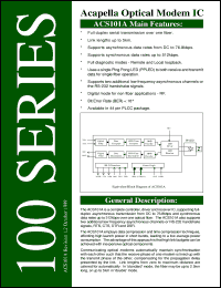 datasheet for ACS101A by Semtech Corporation