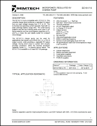datasheet for SC1517ISK-5.TR by Semtech Corporation