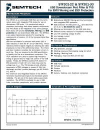 datasheet for STF201-22TC by Semtech Corporation