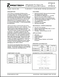 datasheet for STF202-30TC by Semtech Corporation