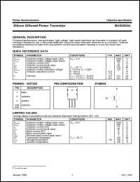 datasheet for BU4525AL by Philips Semiconductors
