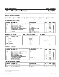 datasheet for BU4525AW by Philips Semiconductors