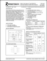datasheet for SC1540CS-2.5.TR by Semtech Corporation