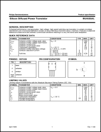 datasheet for BU4530AL by Philips Semiconductors