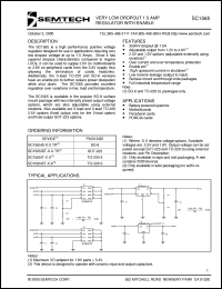 datasheet for SC1565IS-1.8TR by Semtech Corporation