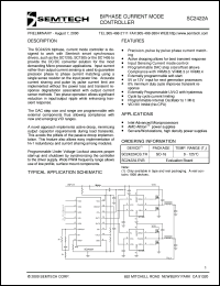 datasheet for SC2422ACS.TR by Semtech Corporation