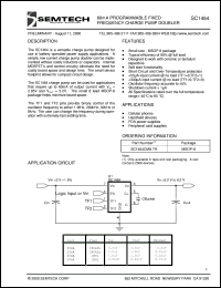 datasheet for SC1464CMS.TR by Semtech Corporation