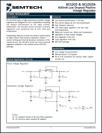 datasheet for SC1202CST-3.3TR by Semtech Corporation