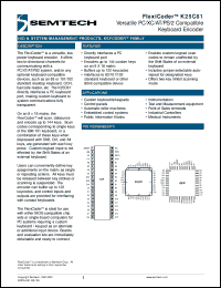 datasheet for K25C81-FN by Semtech Corporation