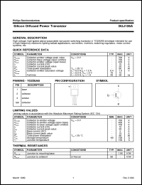datasheet for BUJ106A by Philips Semiconductors