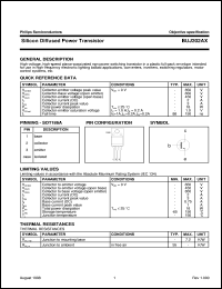 datasheet for BUJ202AX by Philips Semiconductors
