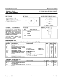 datasheet for BY359-1500 by Philips Semiconductors