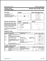 datasheet for BY359F-1500 by Philips Semiconductors