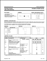 datasheet for BY229X-400 by Philips Semiconductors