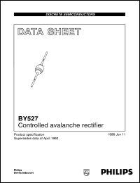 datasheet for BY527 by Philips Semiconductors