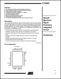 datasheet for AT48802-16QC by ATMEL Corporation