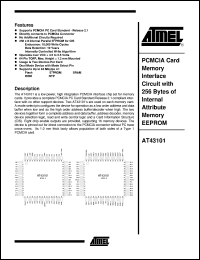 datasheet for AT43101 by ATMEL Corporation