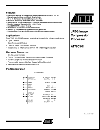 datasheet for AT76C101 by ATMEL Corporation