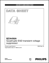 datasheet for BZA456A by Philips Semiconductors