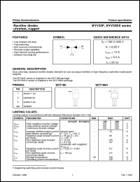 datasheet for BYV32EX-100 by Philips Semiconductors