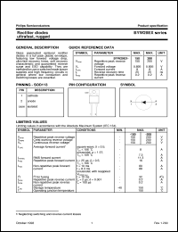 datasheet for BYW29EX-100 by Philips Semiconductors