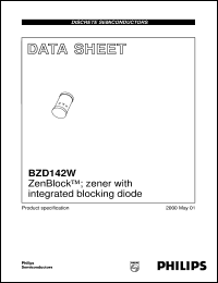datasheet for BZD142W by Philips Semiconductors