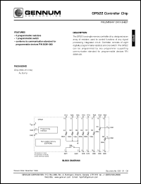 datasheet for GP522 by Gennum Corporation