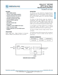 datasheet for GS1540-CQR by Gennum Corporation