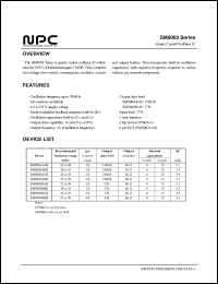 datasheet for SM5003BCH by 