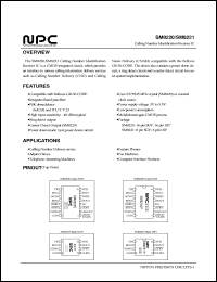 datasheet for SM8221S by 