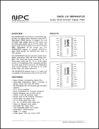 datasheet for SM5840JS by 