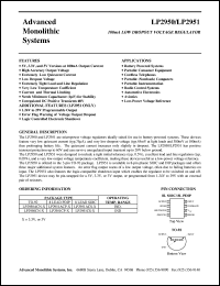 datasheet for LP2950ACP-3.0 by 