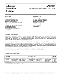 datasheet for AMS3107N-3.0 by 