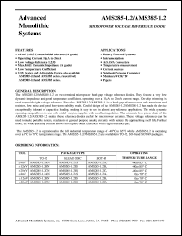 datasheet for AMS385-1.2CS by 