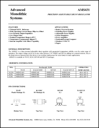 datasheet for AMS431CL by 