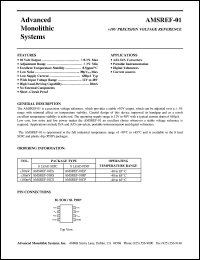 datasheet for AMSREF-01ES by 