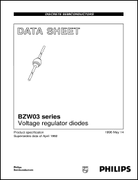 datasheet for BZW03-C47 by Philips Semiconductors