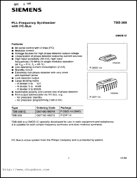 datasheet for TBB200 by Infineon (formely Siemens)