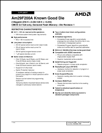 datasheet for AM29F200AT-90DPE1 by AMD (Advanced Micro Devices)