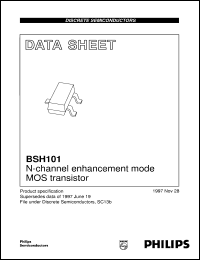datasheet for BSH101 by Philips Semiconductors