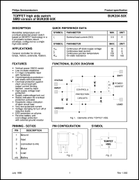 datasheet for BUK204-50X by Philips Semiconductors