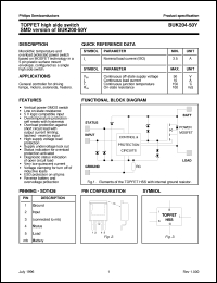 datasheet for BUK204-50Y by Philips Semiconductors