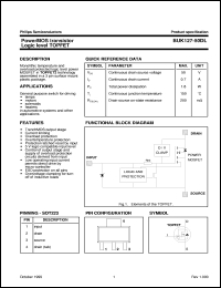 datasheet for BUK127-50DL by Philips Semiconductors