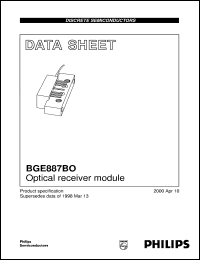 datasheet for BGE887BO by Philips Semiconductors