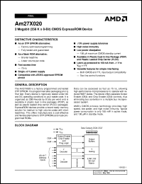 datasheet for AM27X024-90PI by AMD (Advanced Micro Devices)